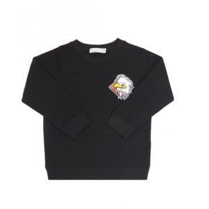 STELLA MCCARTNEY KIDS SWEATSHIRT WITH AN EAGLE MOTIF